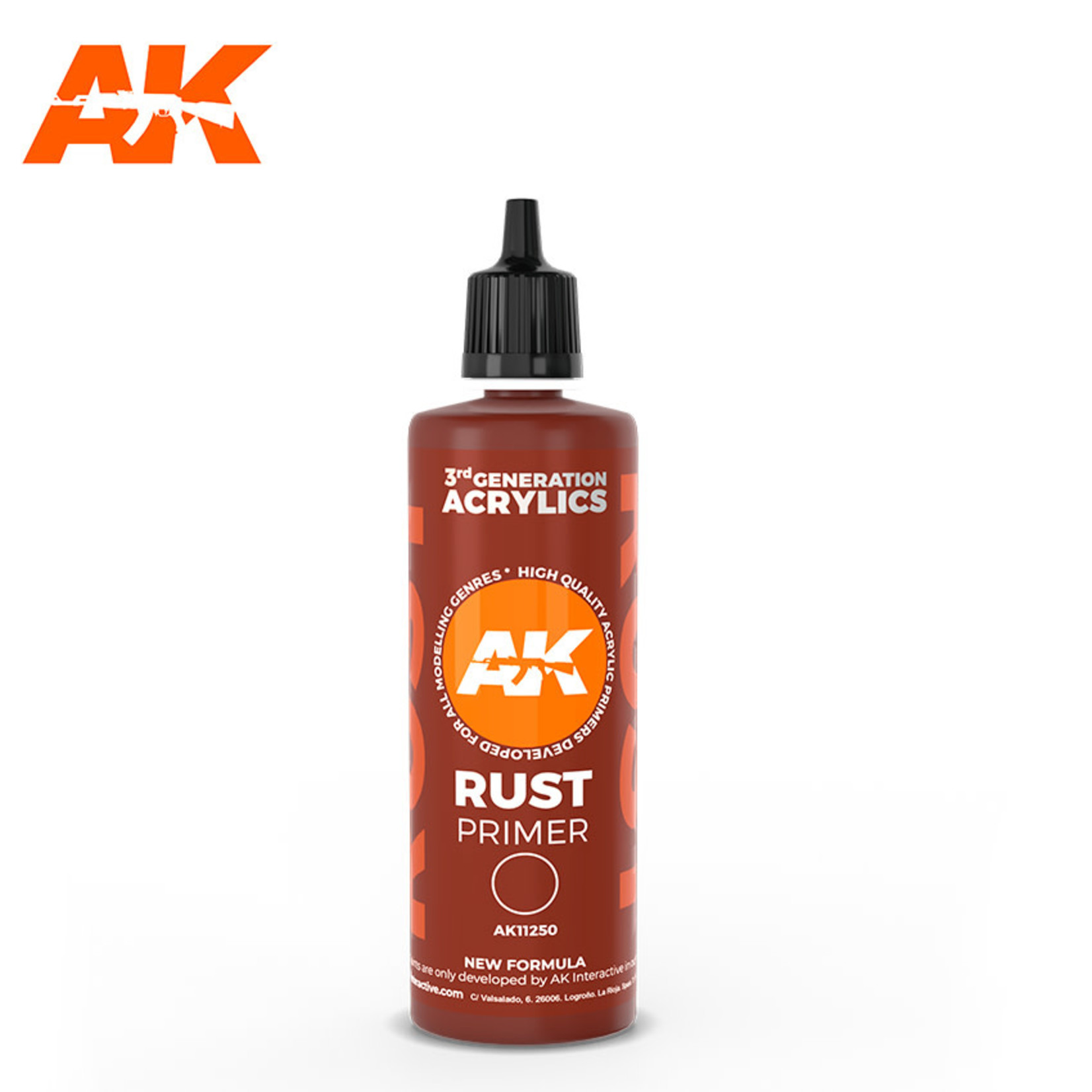 AK Interactive AK11250 Auxiliary Primer Rust 100ml