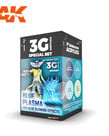 AK Interactive AK1067 3G Wargame Blue Plasma and Blue Glowing Effects (4) Set