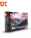 AK Interactive AK11608 3G Wargame Metallics (6) Set AK Interactive AK11608 3G Wargame Metallics (6) Set