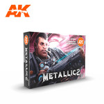 AK Interactive AK11608 3G Wargame Metallics (6) Set