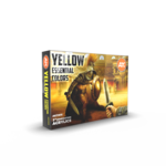 AK Interactive AK11615 3G Wargame Yellow Essential Colors (6) Set