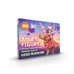 AK Interactive AK11765 3G Anime Figures Special Flesh & Skins Personal Mixes by Keigo Murakami (18) Set