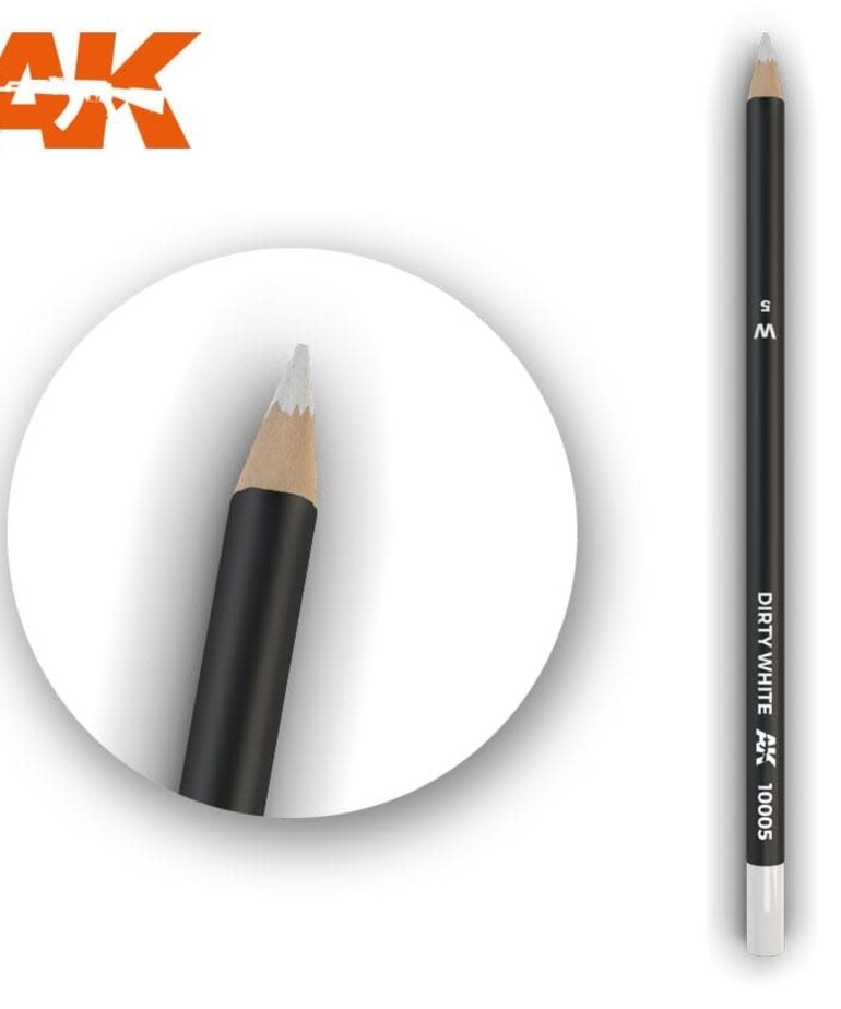 AK Interactive AK10005 Weathering Pencil - Dirty White