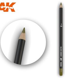 AK Interactive AK10006 Weathering Pencil - Olive Green
