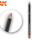 AK Interactive AK10015 Weathering Pencil - Vivid Orange