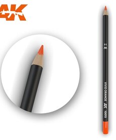 AK Interactive AK10015 Weathering Pencil - Vivid Orange