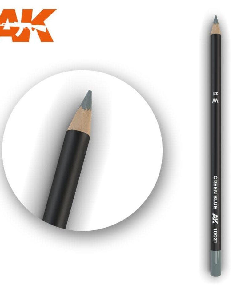 AK Interactive AK10021 Weathering Pencil - Green Blue