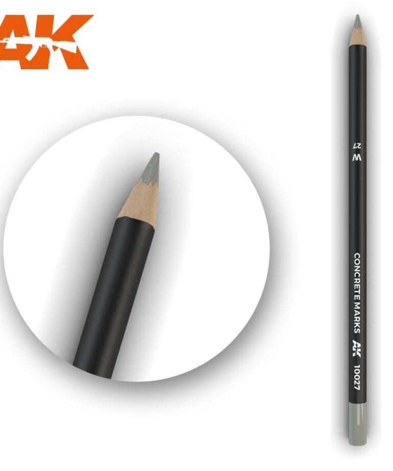 AK Interactive AK10027 Weathering Pencil - Concrete Marks