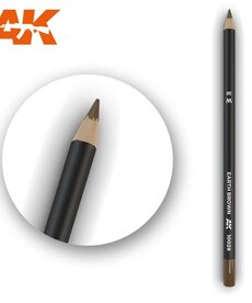 AK Interactive AK10028 Weathering Pencil - Earth Brown