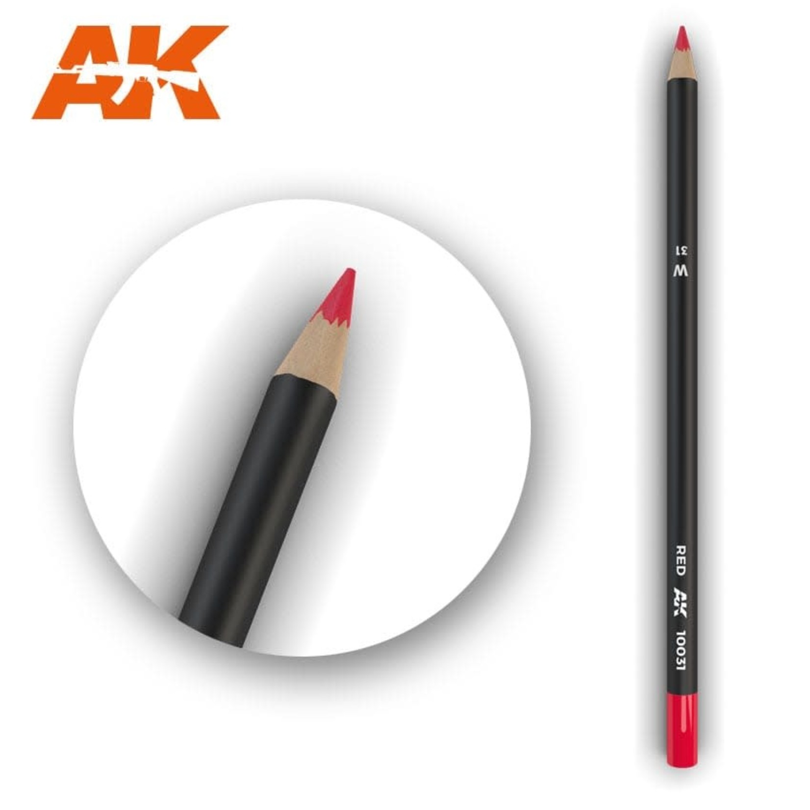 AK Interactive AK10031 Weathering Pencil - Red