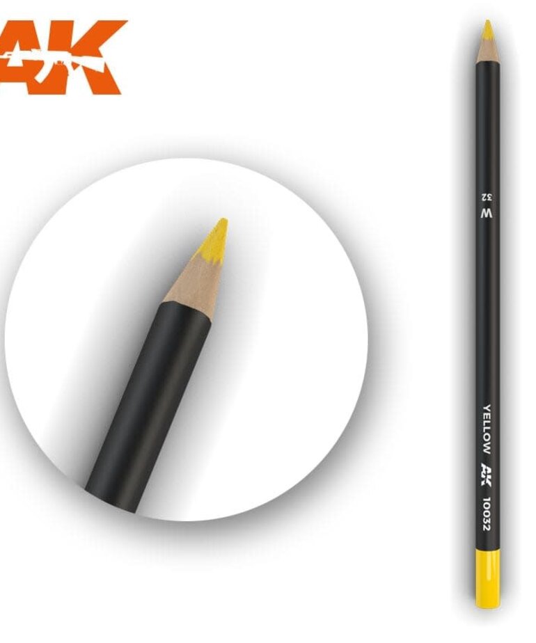 AK Interactive AK10032 Weathering Pencil - Yellow