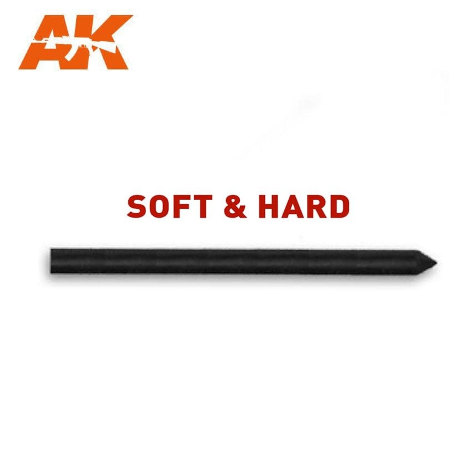 AK Interactive AK4177 Weathering Lead - Graphite Detailing Pencil (soft)