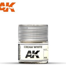 AK Interactive AK RC002 Real Colors Cream White 10ml
