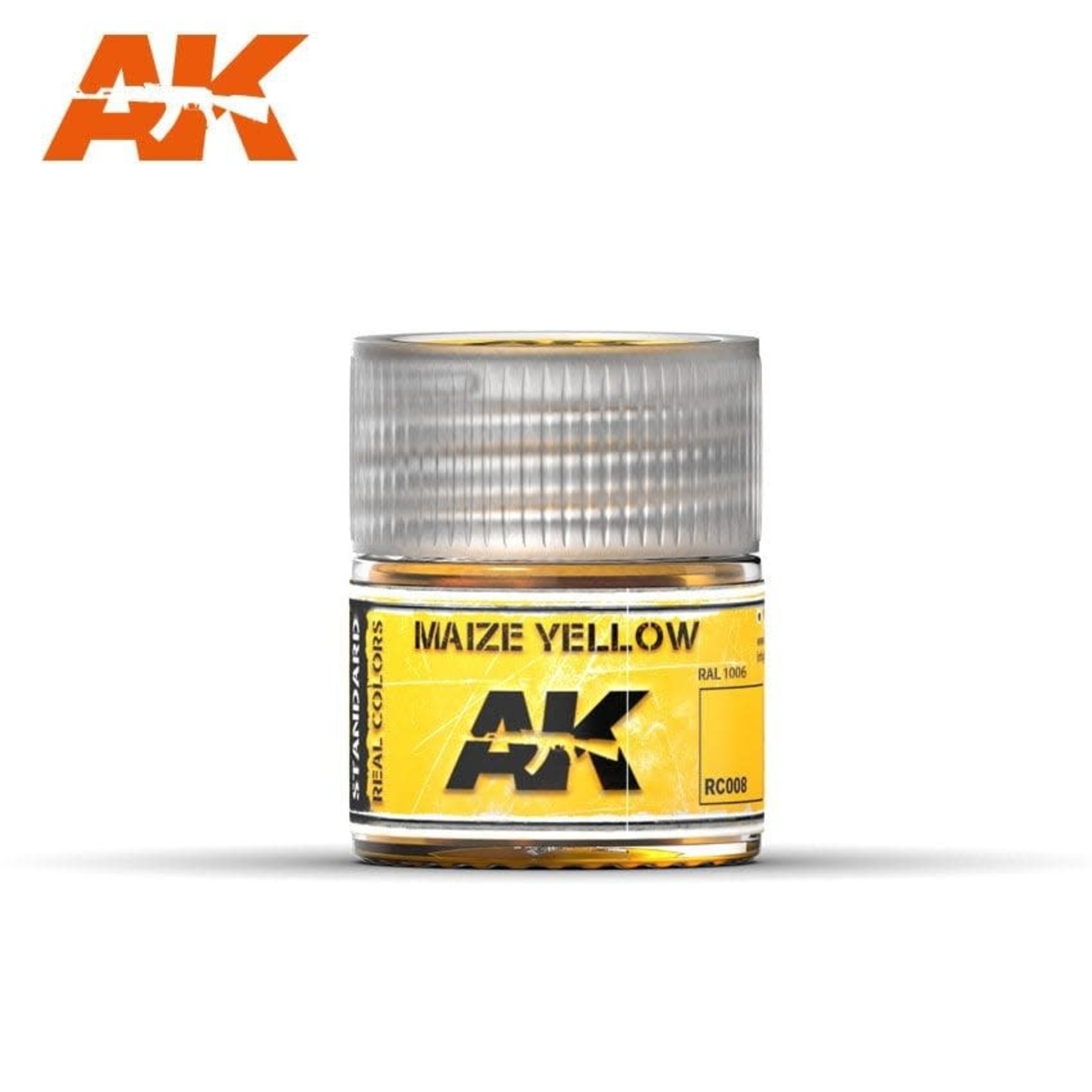 AK Interactive AK RC008 Real Colors Maize Yellow 10ml
