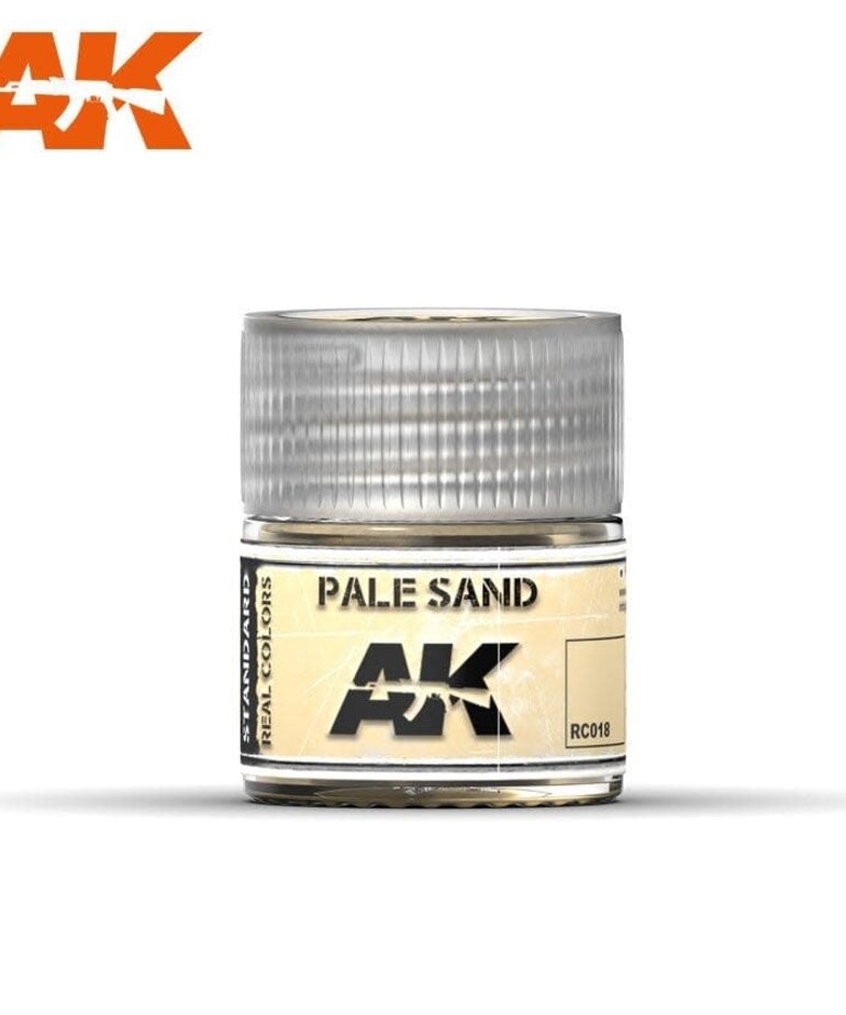 AK Interactive AK RC018 Real Colors Pale Sand 10ml