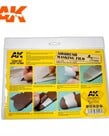 AK Interactive AK9045 Airbrush Masking Film A4 (2) Set