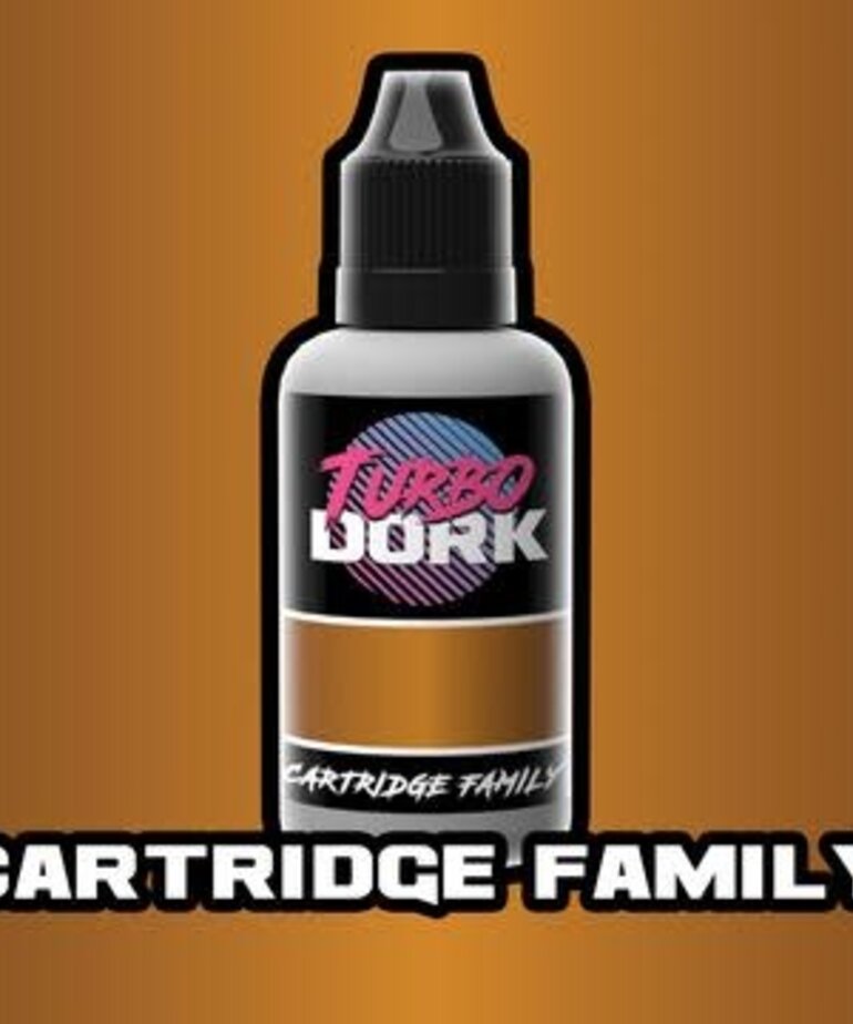 Turbo Dork Turbo Dork Cartridge Family Metallic Acrylic Paint 20ml