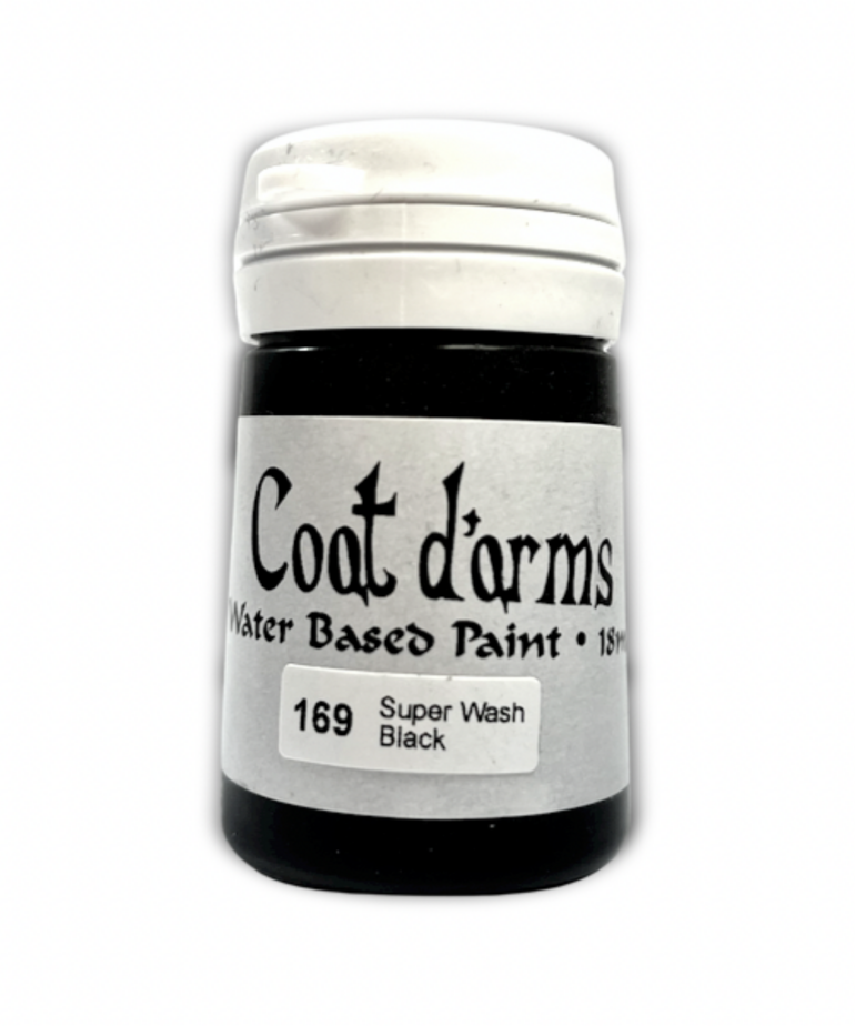 Coat D' Arms Coat D'Arms 169 Super Wash - Black 18ml