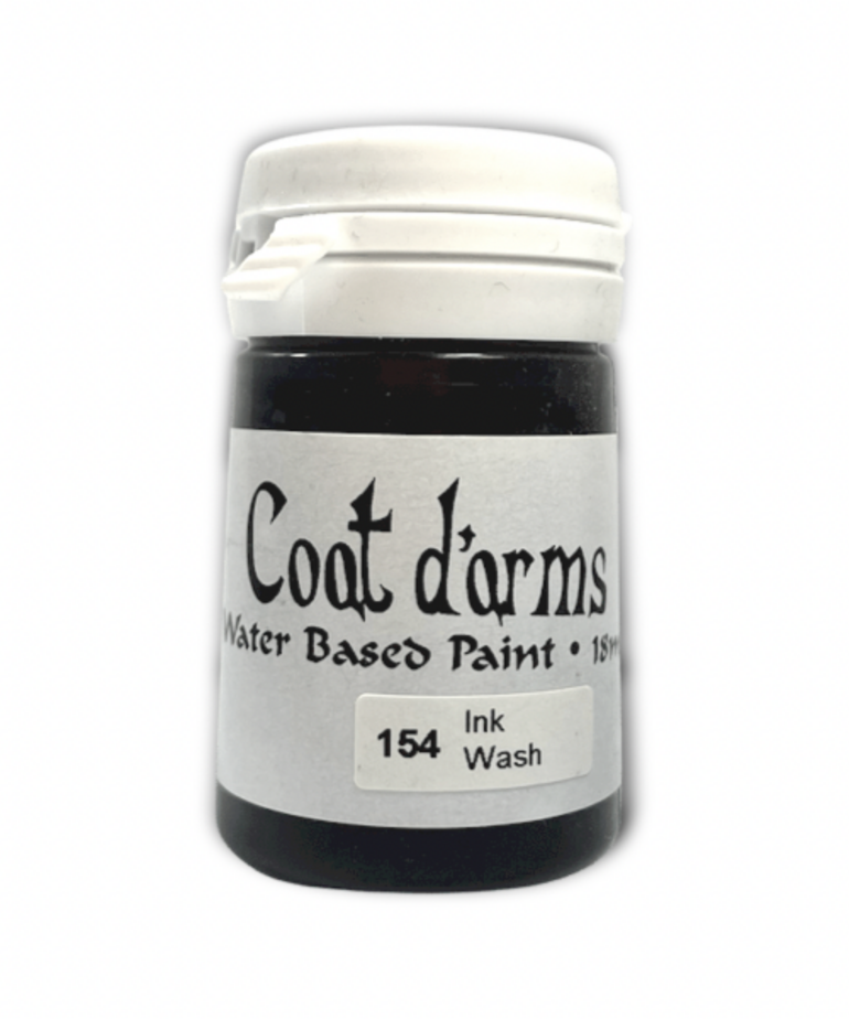 Coat D' Arms Coat D'Arms 154 Ink wash - Black 18ml