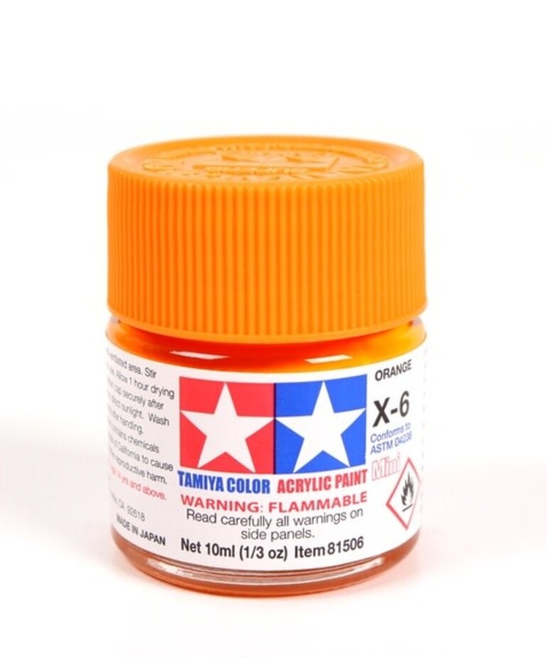 Tamiya Tamiya X-6 Orange 10ml