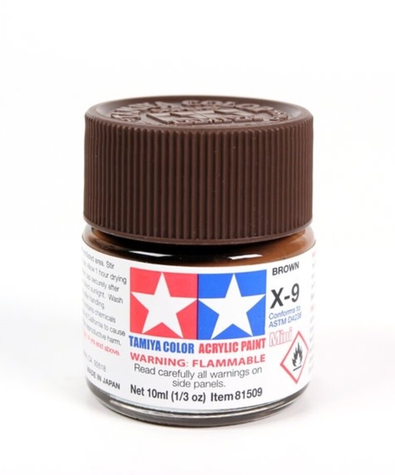 Tamiya Tamiya X-9 Brown 10ml