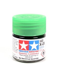 Tamiya Tamiya X-25 Clear Green 10ml