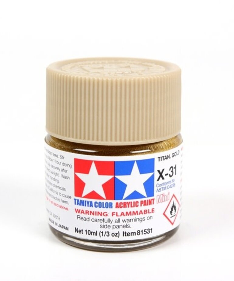 Tamiya Tamiya X-31 Titan. Gold 10ml