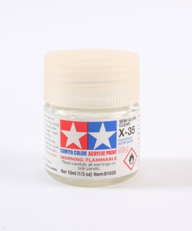 Tamiya Tamiya X-35 Semi Gloss Clear 10ml