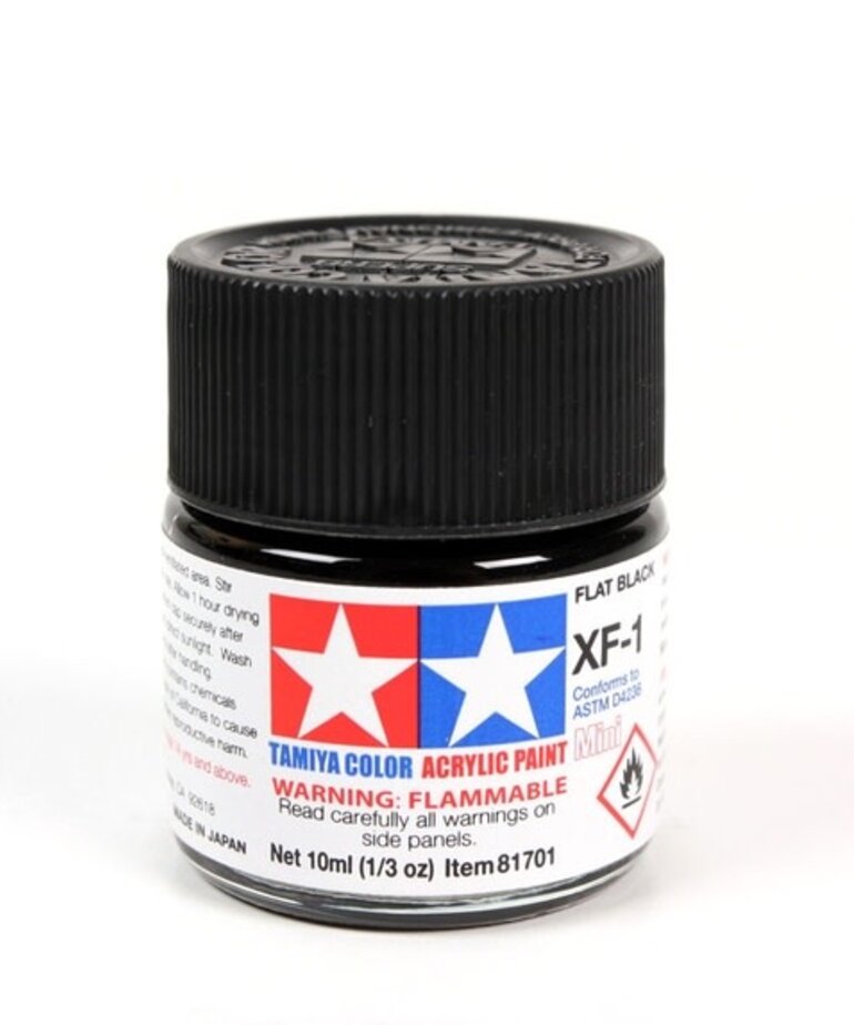 Tamiya Tamiya XF-1 Black 10ml