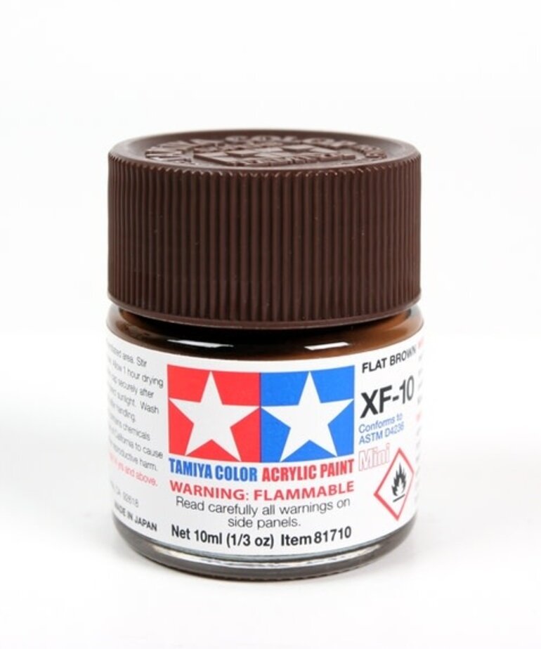 Tamiya Tamiya XF-10 Flat Brown 10ml