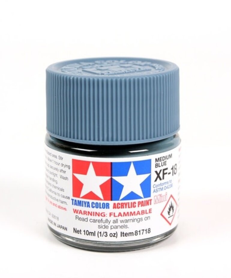 Tamiya Tamiya XF-18 Medium Blue 10ml