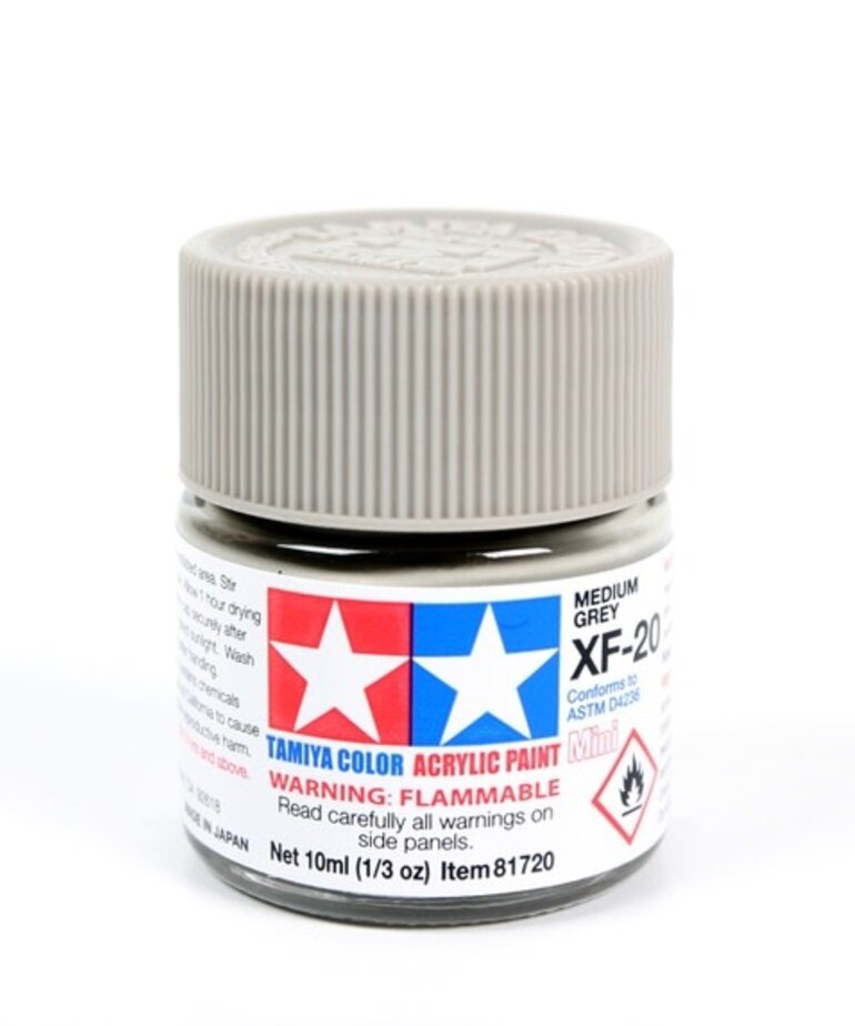 Tamiya Tamiya XF-20 Medium Grey 10ml