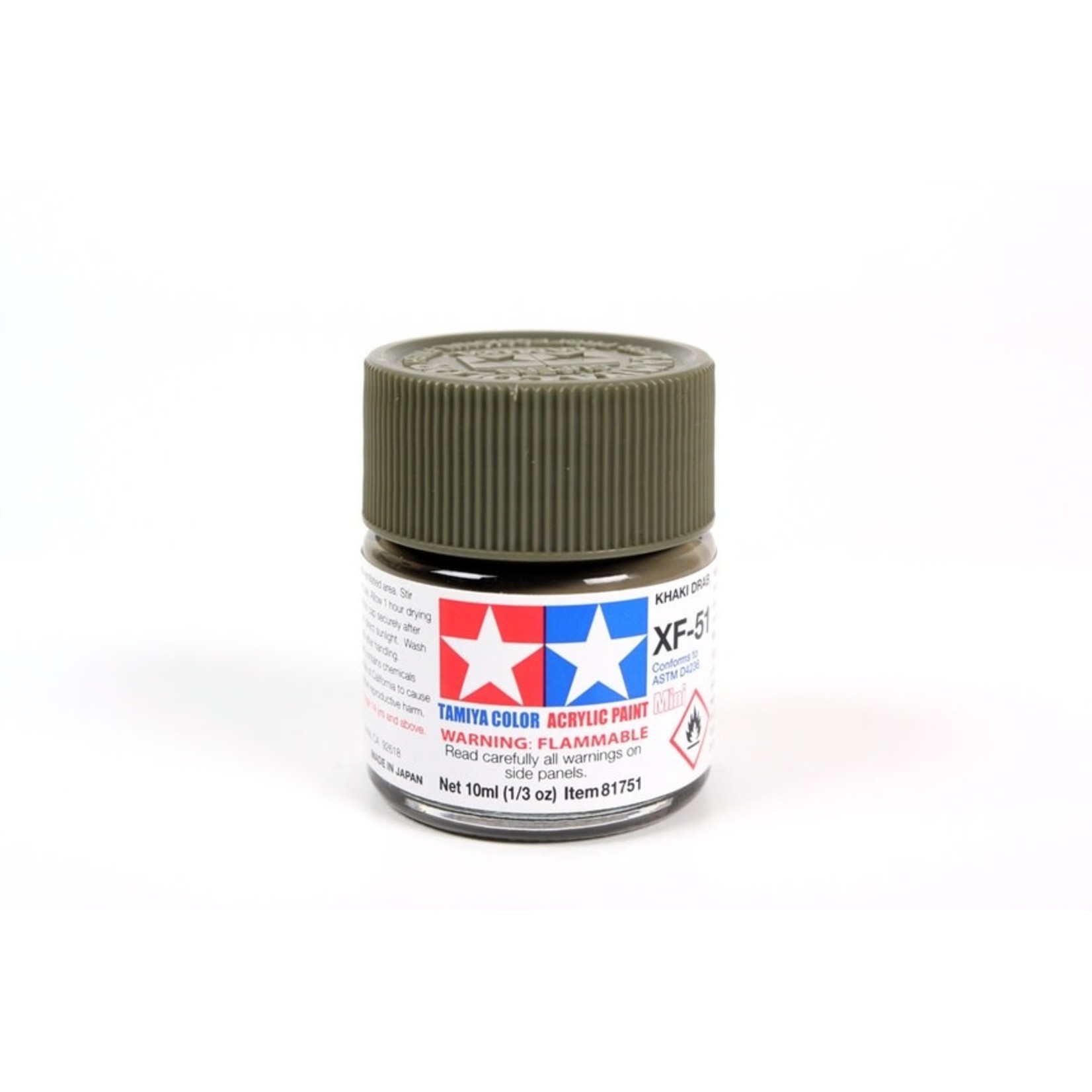 Tamiya Tamiya XF-51 Khaki Drab 10ml