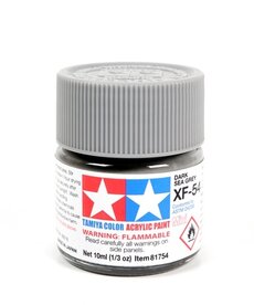 Tamiya Tamiya XF-54 Dark Sea Grey 10ml Tamiya Tamiya XF-54 Dark Sea Grey 10ml