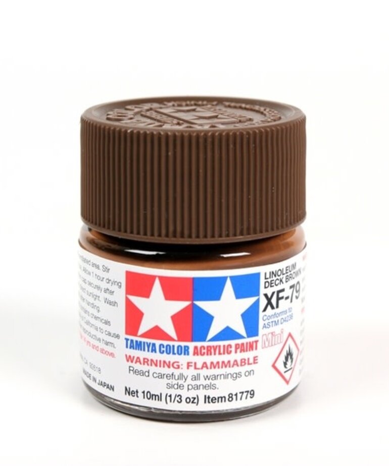 Tamiya Tamiya XF-79 Linoleum Deck Brown 10ml
