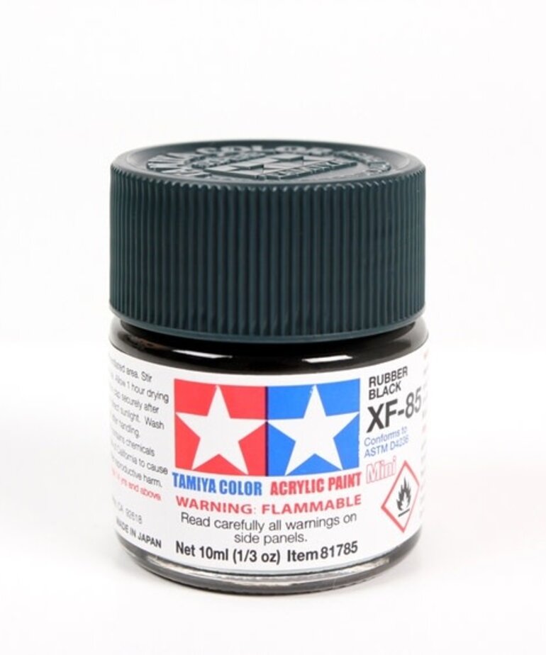 Tamiya Tamiya XF-85 Rubber Black 10ml