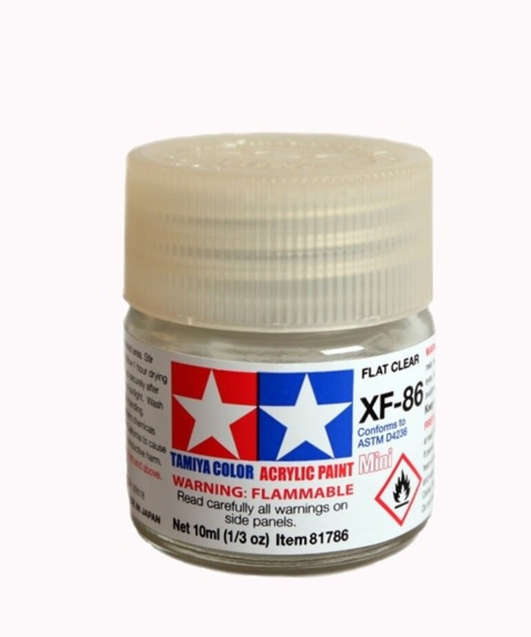 Tamiya Tamiya XF-86 Flat Clear 10ml