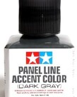 Tamiya Tamiya Panel Line Accent Color (Dark Gray) 40ml Tamiya Tamiya Panel Line Accent Color (Dark Gray) 40ml