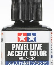Tamiya Tamiya Panel Line Accent Color (Black) 40ml Tamiya Tamiya Panel Line Accent Color (Black) 40ml