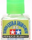 Tamiya Tamiya Extra Thin Cement Quick Setting 40ml Tamiya Tamiya Extra Thin Cement Quick Setting 40ml