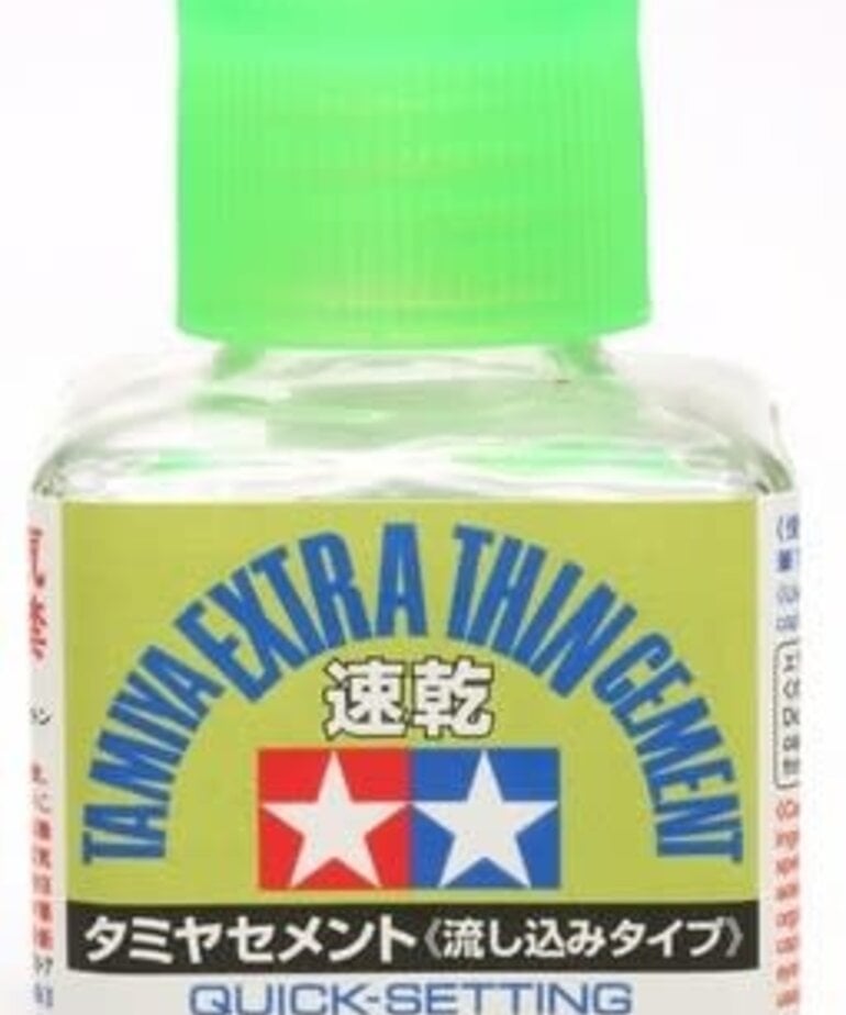 Tamiya Tamiya Extra Thin Cement Quick Setting 40ml