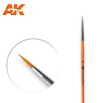 AK Interactive AK601 Synthetic Round Brush 3/0