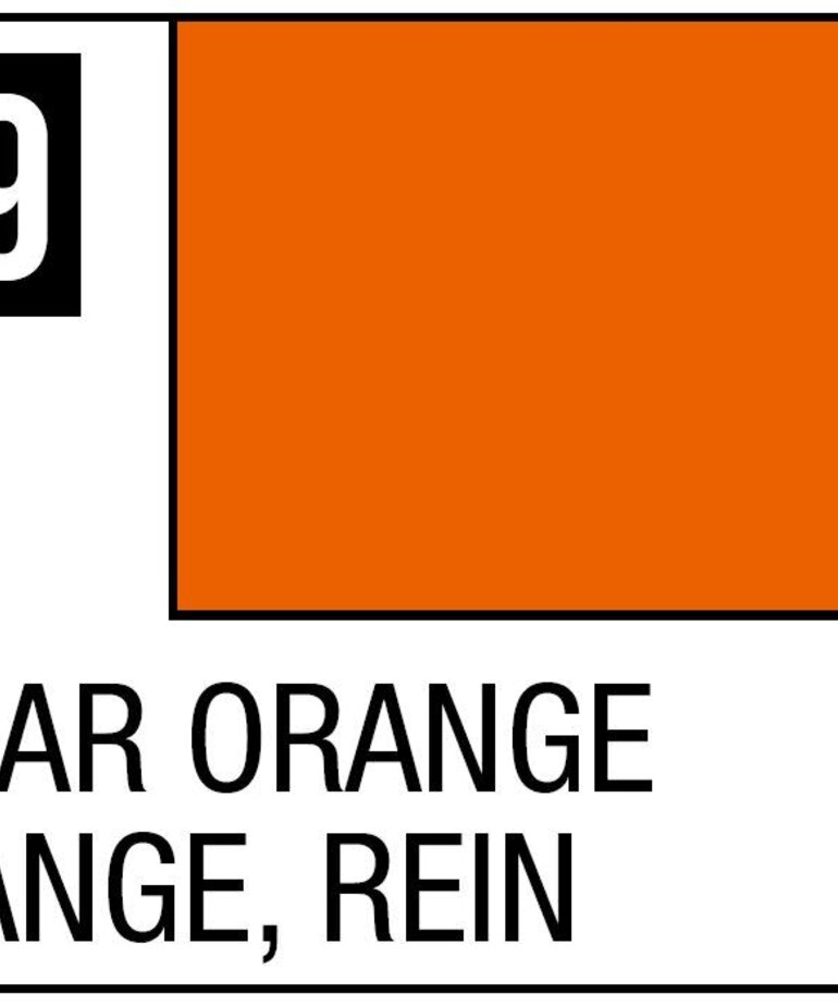Mr. Hobby Mr. Color 49 Clear Orange (Gloss) 10ml