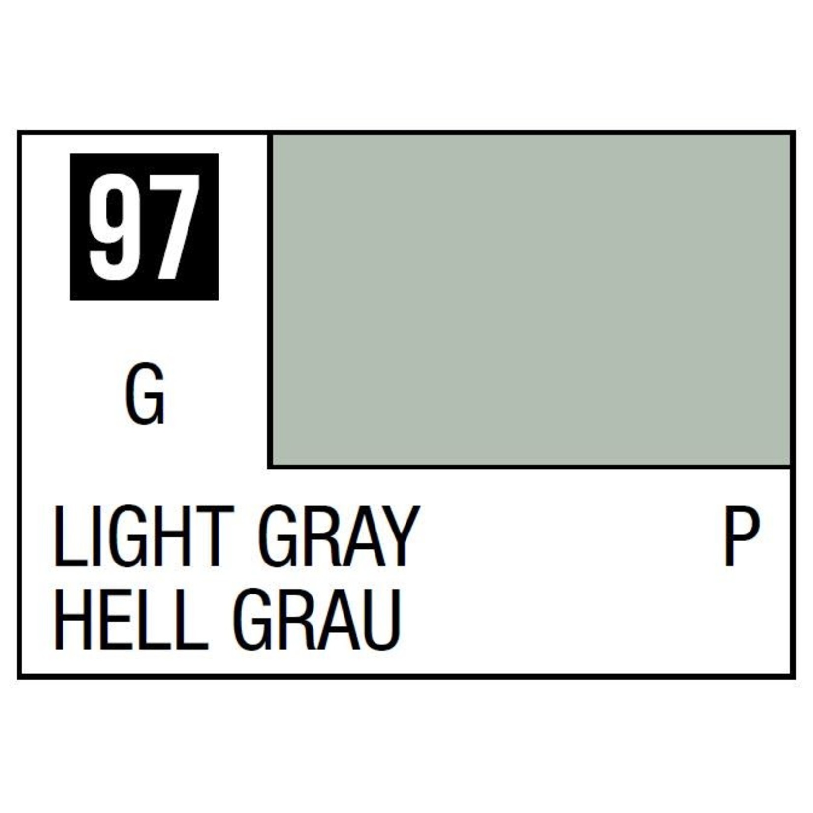 Mr. Hobby Mr. Color 97 Light Gray (Gloss) 10ml