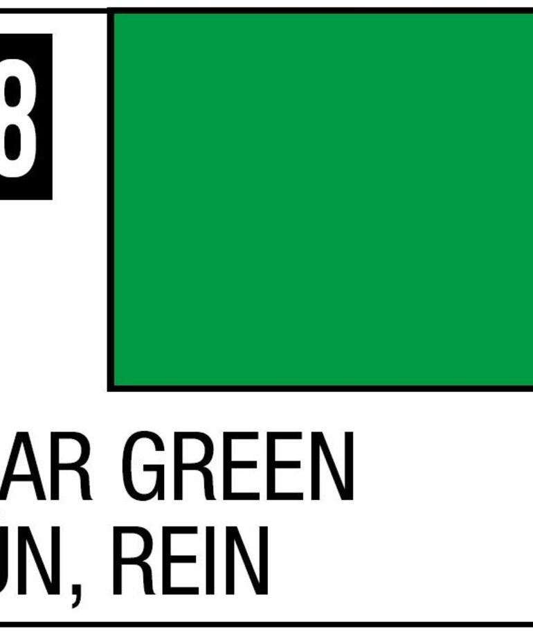 Mr. Hobby Mr. Color 138 Clear Green (Gloss) 10ml