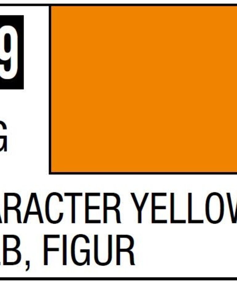 Mr. Hobby Mr. Color 109 Character Yellow (Semi-Gloss) 10ml