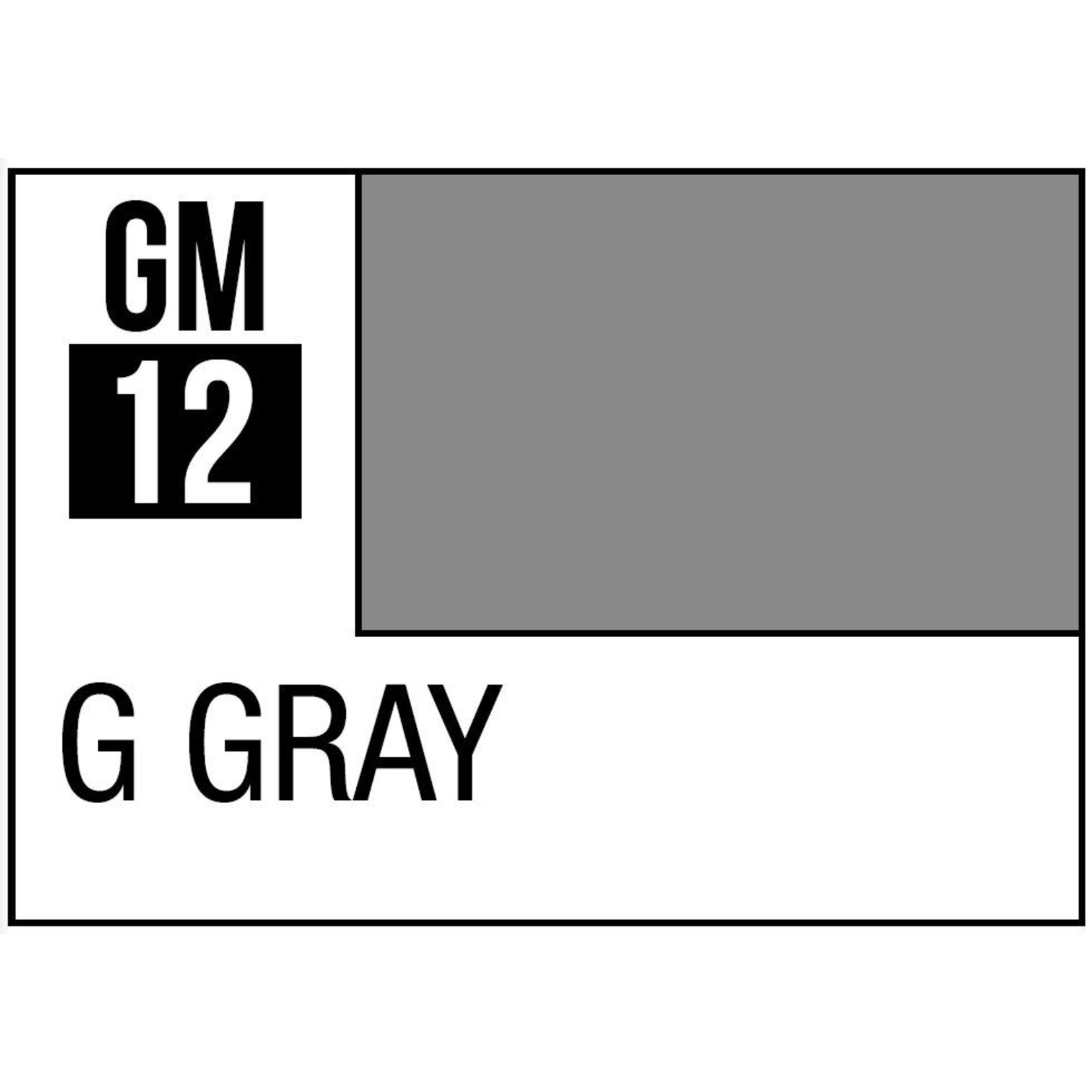 Mr. Hobby Gundam Marker GM12 Gundam Gray