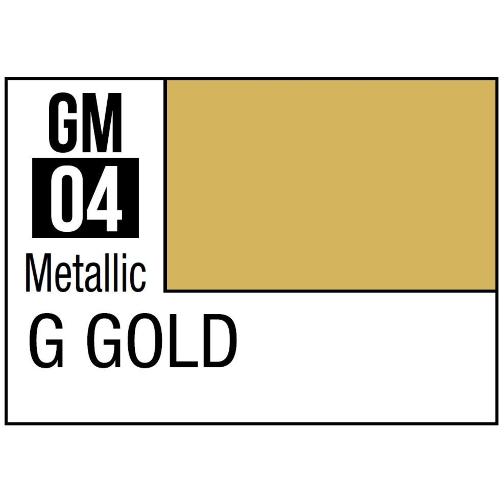 Mr. Hobby Gundam Marker GM04 Gundam Gold