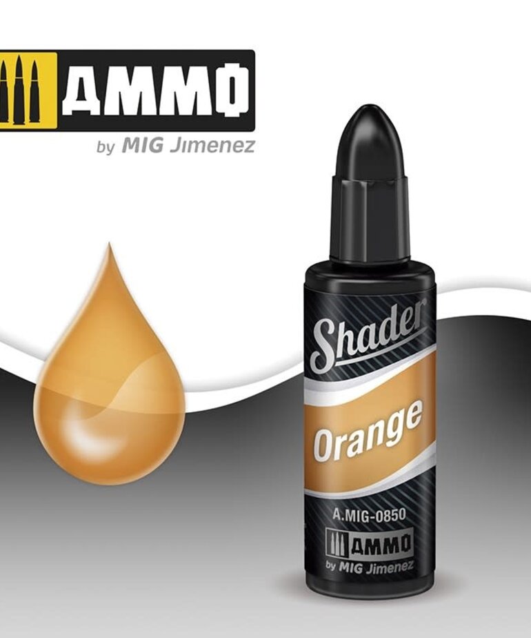 Ammo by Mig Jimenez A.MIG-0850 Shader Orange 10ml