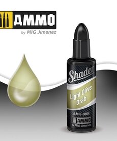 Ammo by Mig Jimenez A.MIG-0864 Shader Light Olive Drab 10ml